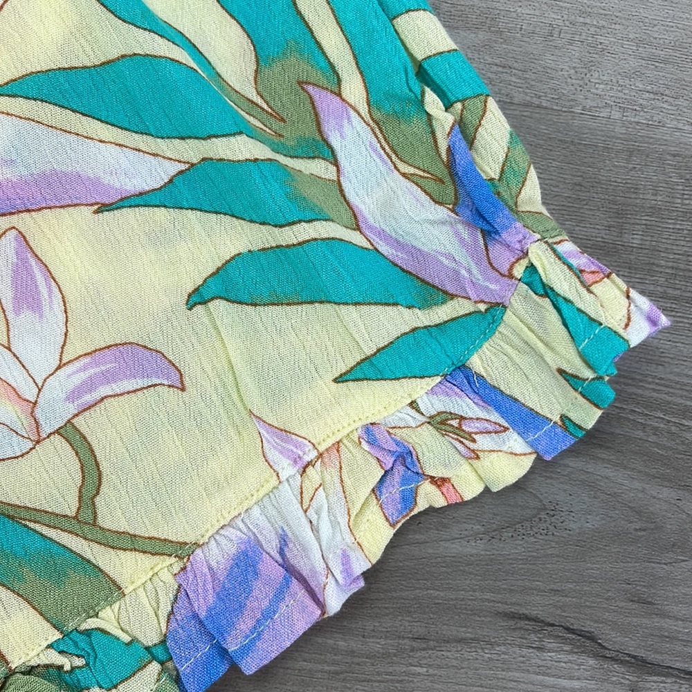🔆BILLABONG🔆 POCKET FLOWER ROMPER COVER UP - Picture 8 of 12